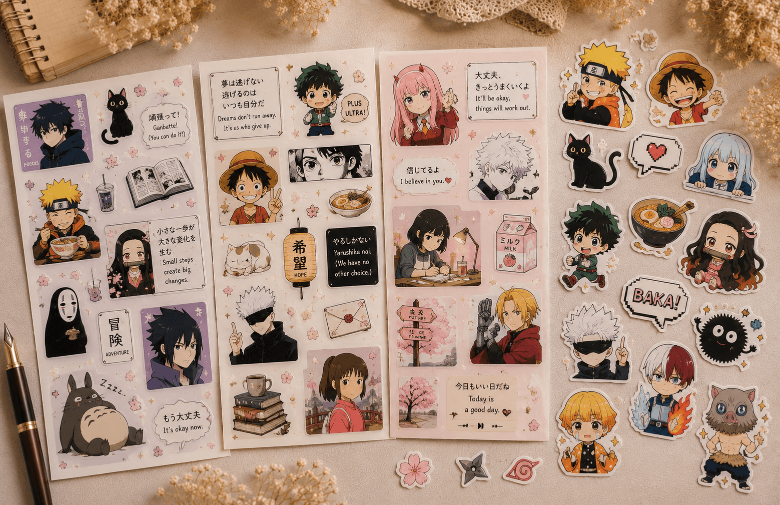 Anime stickers