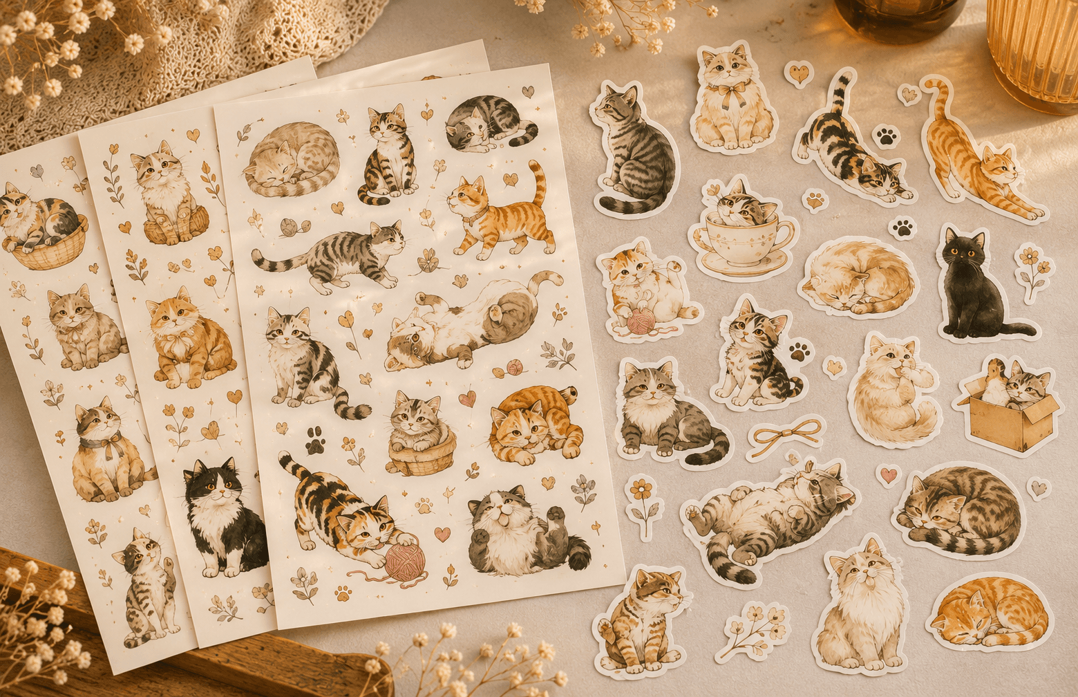 Cats Stickers