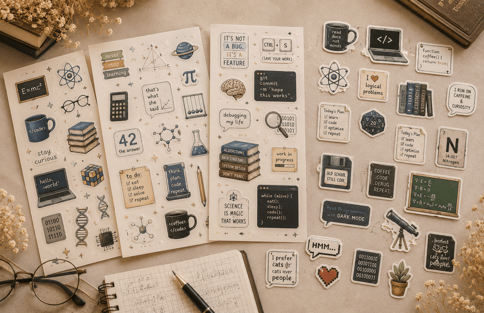 Science Stickers